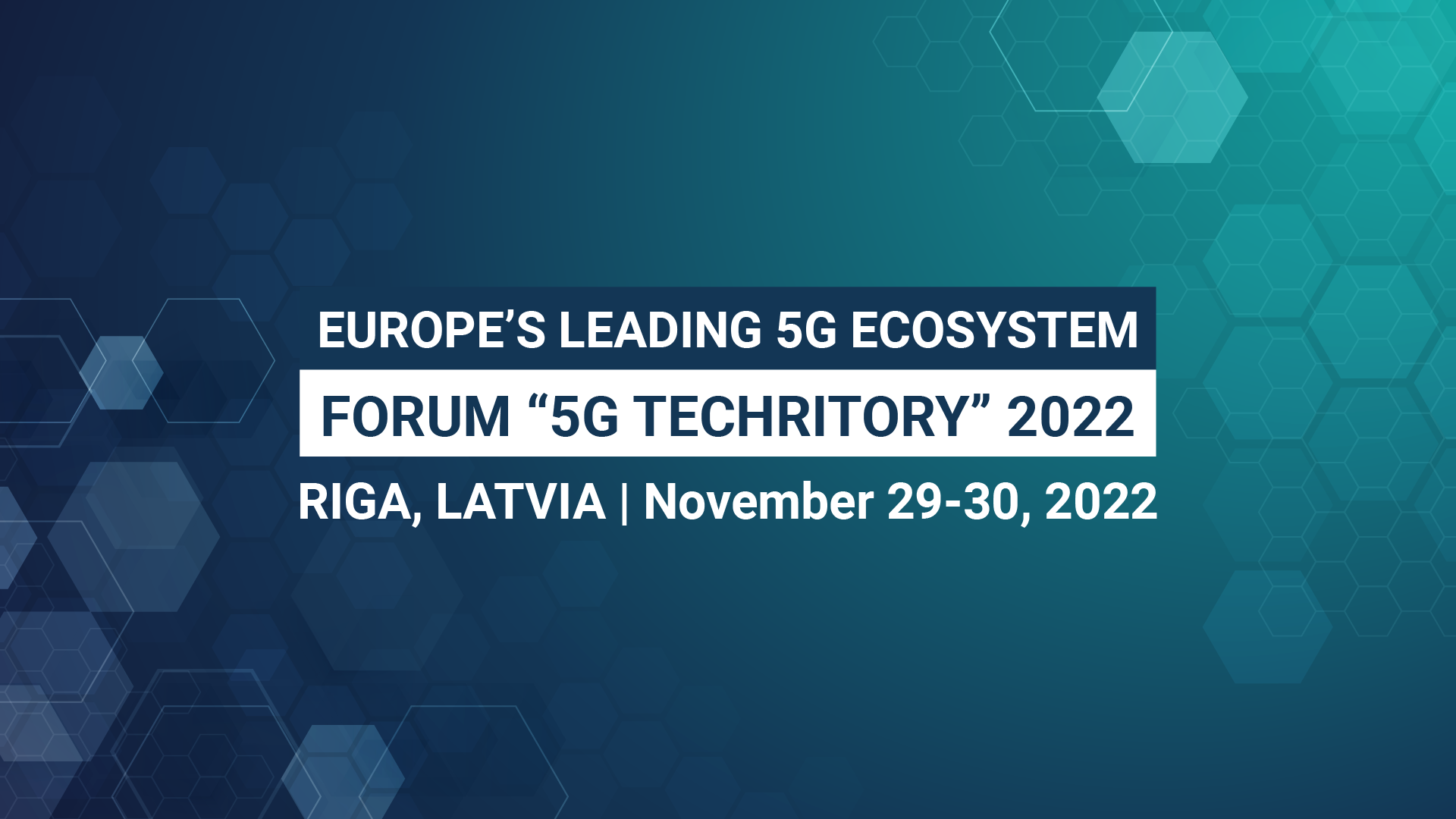 EUROPE'S LEADING 5G ECOSYSTEM FORUM